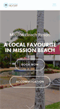 Mobile Screenshot of missionbeachresort.com.au